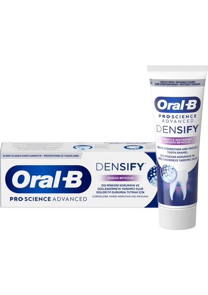 Oral-B  Pro Densıfy 65ML-HASSAS Beyazlık