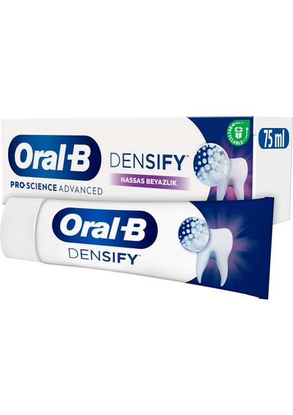 Oral-B  Pro Densıfy 65ML-HASSAS Beyazlık