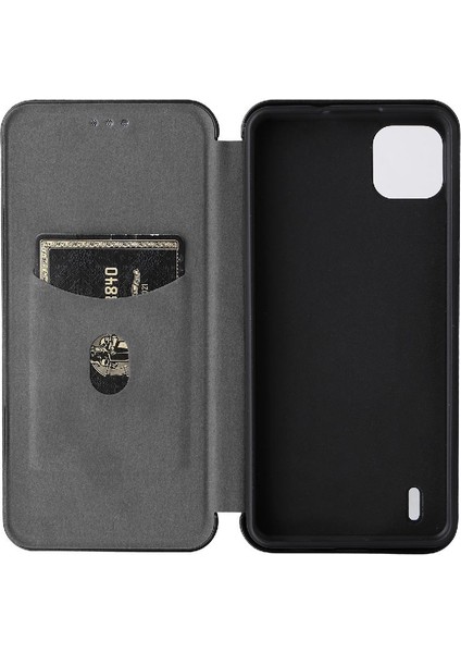 Wiko Y82 Deri Folio Flip Case Kart Ekleme Tam Koruma Için Kılıf (Yurt Dışından) fırsatları