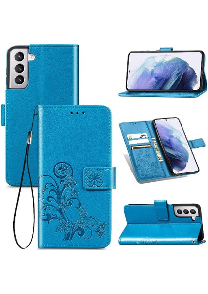 Samsung Galaxy S21 Artı Kısa Kayış Zarif Iş Çevirme Kapağı (Yurt Dışından)