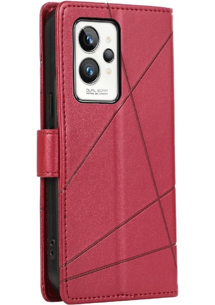 Realme Gt 2 Pro Için Flip Case Darbeye Kickstand Şok Emici Üç (Yurt Dışından) indirimleri