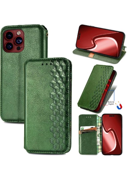 Apple iphone 15 Için Kılıf Pro Kılıf Moda Tasarımı Zarif Flip (Yurt Dışından)