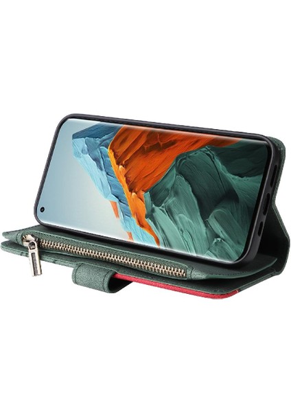 Xiaomi 11 Pro Dokuz Kart Yuvaları Fermuar Cüzdan Tarzı Kart Yuvası ile (Yurt Dışından)