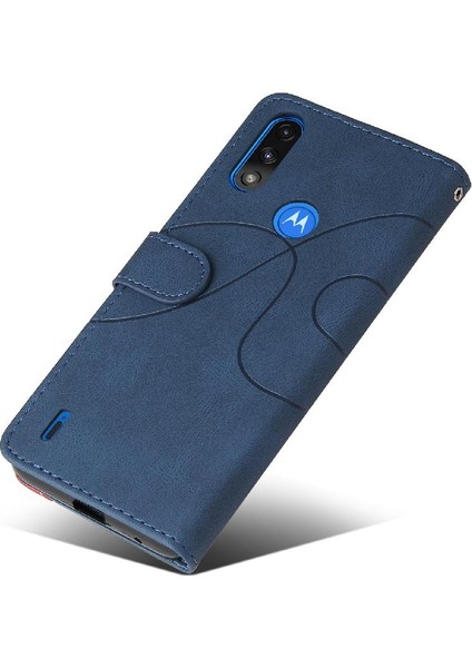 Motorola Moto E7 Güç Kickstand Koruyucu Kart Yuvası Standı ile Kılıf (Yurt Dışından)