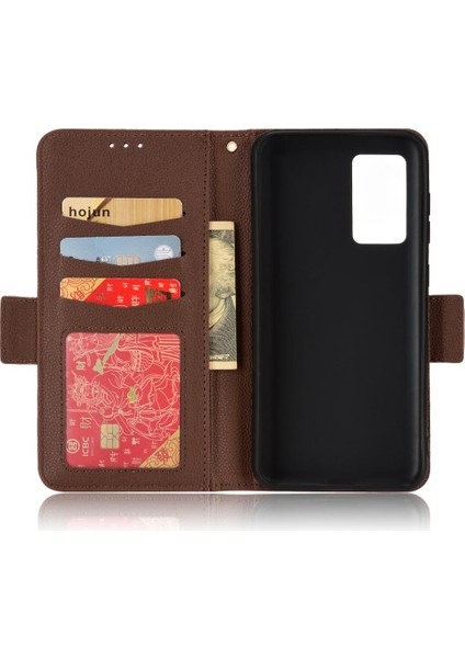 Oukitel C21 Cüzdan Manyetik Yan Toka Pu Deri Kart Yuvaları Için Kılıf (Yurt Dışından) fiyatları