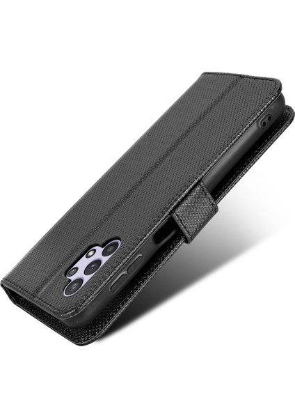 Samsung Galaxy A32 5g Kart Tutucu Kickstand Kapak Manyetik Cüzdan (Yurt Dışından)