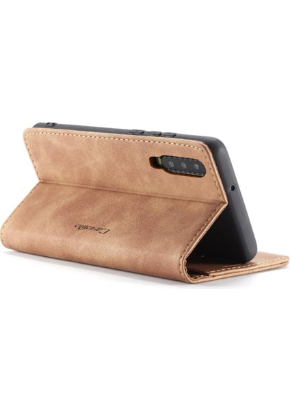 Mays Home1 Huawei P30 Durumda Kart Yuvası Kickstand Manyetik Kapatma Vintage Için Flip Case (Yurt Dışından)