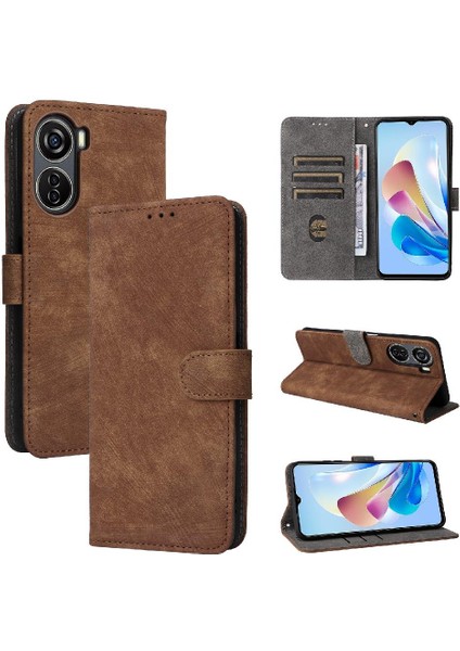 Zte Nubia Lvy Pu Deri Rfid Engelleme Flip Folio Cüzdan Manyetik (Yurt Dışından)