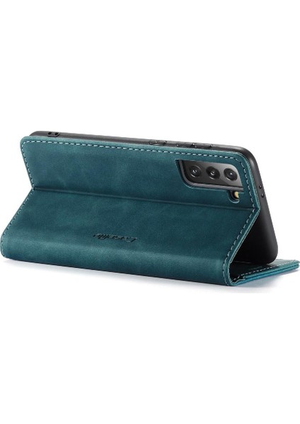 Samsung Galaxy S21 Artı Kılıf Kart Yuvası Için Flip Case Kickstand Flip Folio (Yurt Dışından)