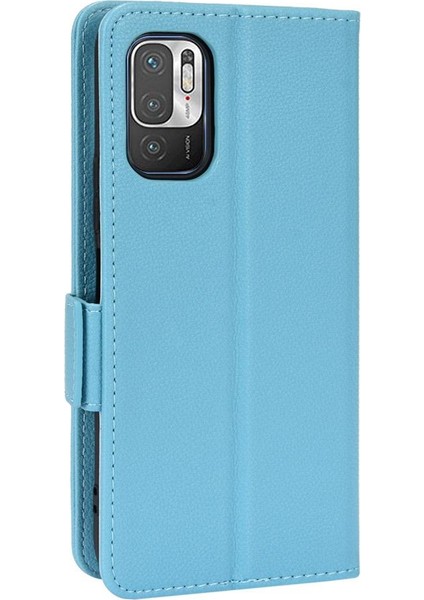Xiaomi Redmi Için Not 10T 5g Kart Yuvaları Tutucu Yan Toka Cüzdan Pu (Yurt Dışından)