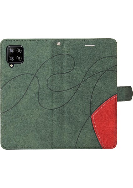 Kart Yuvası Standı ile Samsung Galaxy Case 5g Için Kılıf Pu Deri Flip Folio (Yurt Dışından)