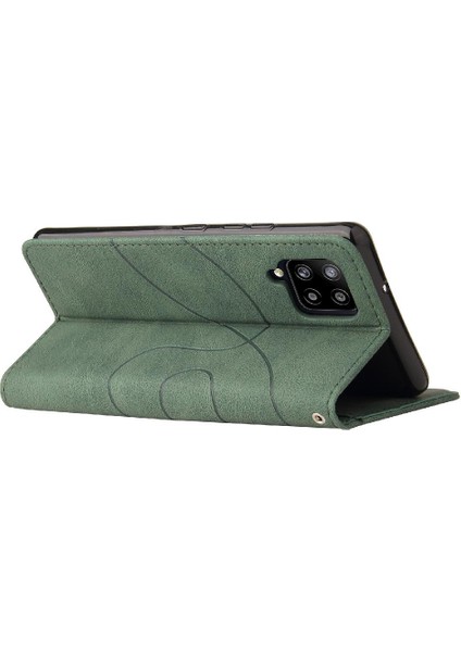 Kart Yuvası Standı ile Samsung Galaxy Case 5g Için Kılıf Pu Deri Flip Folio (Yurt Dışından)