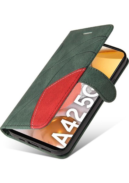 Kart Yuvası Standı ile Samsung Galaxy Case 5g Için Kılıf Pu Deri Flip Folio (Yurt Dışından)