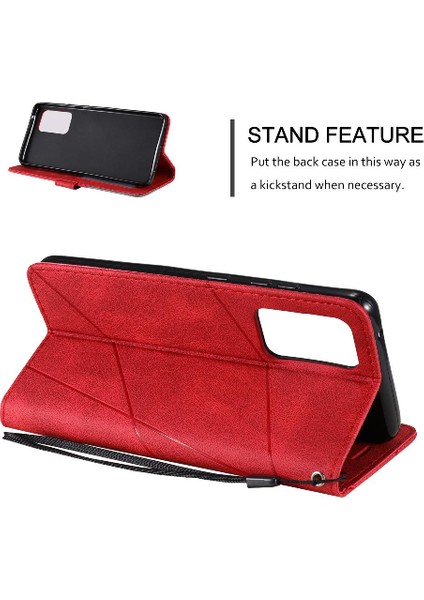 Samsung Galaxy A72 Pu Deri Kart Tutucu Için Kickstand Manyetik Kapak (Yurt Dışından) modelleri