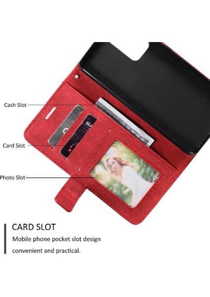 Samsung Galaxy A72 Pu Deri Kart Tutucu Için Kickstand Manyetik Kapak (Yurt Dışından) fırsatları