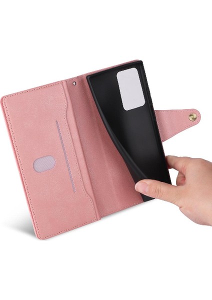 Xiaomi 11T/11T Pro Fermuar Cüzdan Kapak Manyetik Deri Kart (Yurt Dışından)