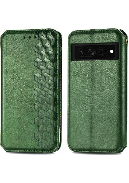 Google Piksel 7 Pro Flip Kapak Kılıf Cüzdan Fonksiyonu Için Kılıf (Yurt Dışından)