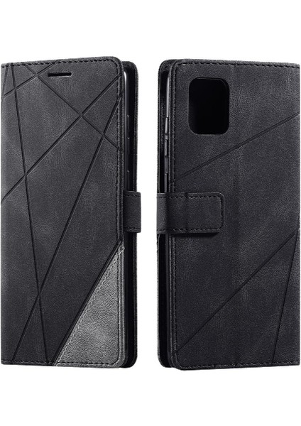 Samsung Galaxy Not 10 Lite Için Kılıf Cüzdan Flip Folio Manyetik Pu Deri (Yurt Dışından)