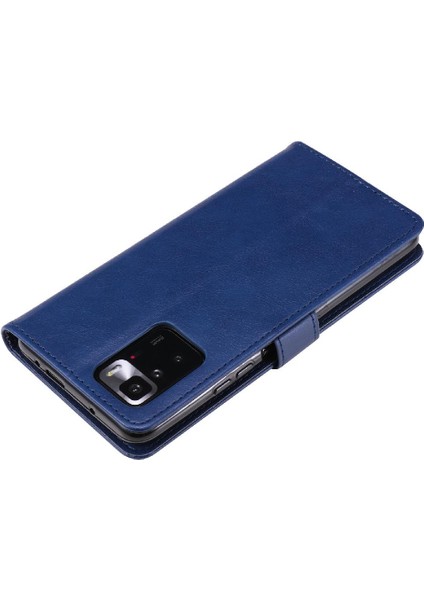 Xiaomi Redmi Not 10 Pro 5g Için Flip Case Iş Cüzdan Telefon Kılıfı ile (Yurt Dışından)