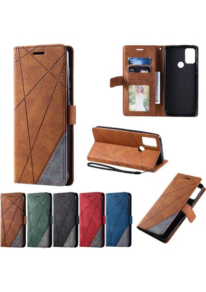 Motorola Moto G50 Cüzdan Flip Folio Manyetik Darbeye Kart Pu (Yurt Dışından)