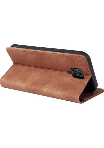 Xiaomi Redmi Not 9s Için Flip Case Darbeye Deri Kılıf Kapak Çevirin (Yurt Dışından) indirimleri