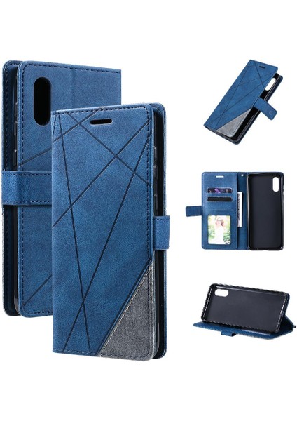 Samsung Galaxy A02/M02 Darbeye Dayanıklı Manyetik Cüzdan Flip Folio Pu (Yurt Dışından)