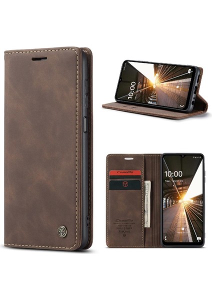 Samsung Galaxy A32 5g Flip Folio Kitap Manyetik Kapatma Pu Için Flip Case (Yurt Dışından)