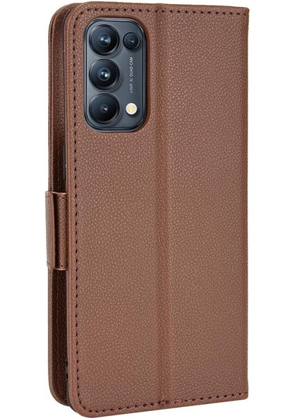 Oppo Oppo 5 Pro Için Kılıf Manyetik Yan Toka Pu Deri Cüzdan Kart Yuvaları (Yurt Dışından) modelleri