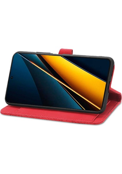 Xiaomi Poco X6 Pro Çoklu Kart Yuvası Flip Fermuar Tarzı Çok Renkli (Yurt Dışından)