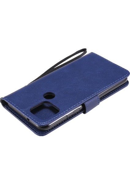 Google Piksel 5 Iş Cüzdan Telefon Kılıfı Için Flip Case Klasik Katı Yüksek (Yurt Dışından)