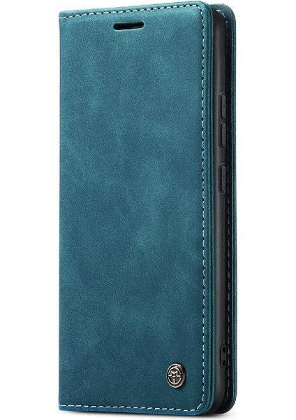 Samsung Galaxy A34 5g Için Flip Case Vintage Pu Deri Cüzdan Kılıf Kartı (Yurt Dışından)