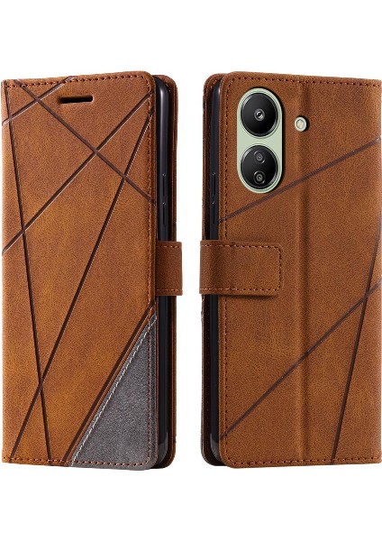 Xiaomi Redmi 13C Için Kılıf Cüzdan Flip Folio Darbeye Pu Deri Manyetik (Yurt Dışından) indirimleri