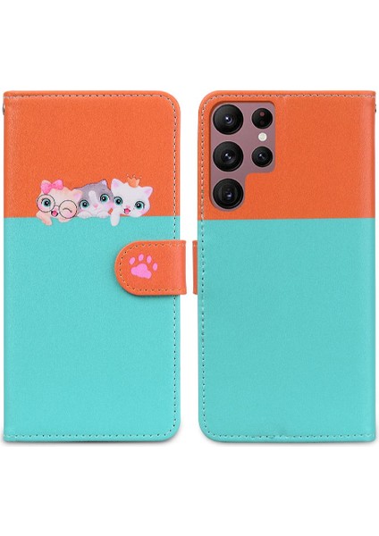 Samsung Galaxy S22 Ultra Darbeye Basit Iş Için Kılıf Kapak Çevirin (Yurt Dışından) modelleri