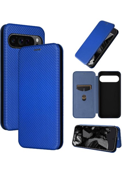 Kart Tutucu Kickstand ile Google Pixel 9 Pro Kart Ekleme Için Kılıf (Yurt Dışından)