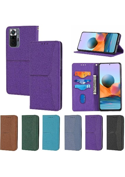 Xiaomi Redmi Not 10 Pro 5g Flip Folio Kitap Kredi Kartı Tutucu Pu (Yurt Dışından)