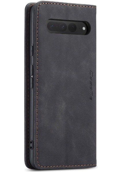 Google Piksel 7 Pro Için Flip Case Vintage Pu Deri Cüzdan Kılıf Kart Yuvası (Yurt Dışından)
