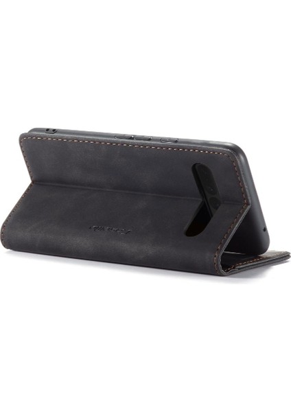 Google Piksel 7 Pro Için Flip Case Vintage Pu Deri Cüzdan Kılıf Kart Yuvası (Yurt Dışından)