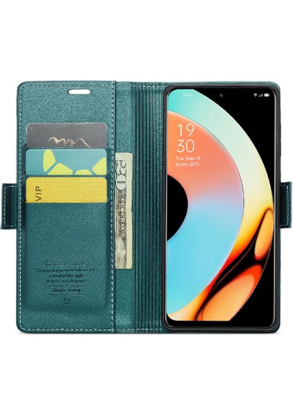 Realme 10 Pro Darbeye Dayanıklı Durumda Kickstand Kart Yuvası Cüzdan (Yurt Dışından)