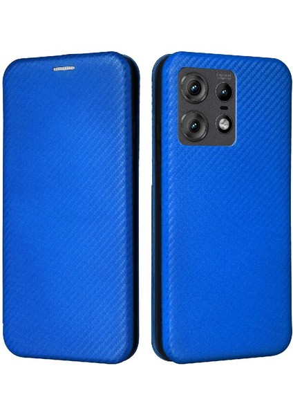 Motorola Moto Kenar 50 Pro Kart Ekleme Deri Folio Flip Case Için Kılıf (Yurt Dışından)