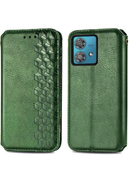 Motorola Moto G84 5g Deri Kılıf Kapak Çevirin Cüzdan Fonksiyonu (Yurt Dışından)