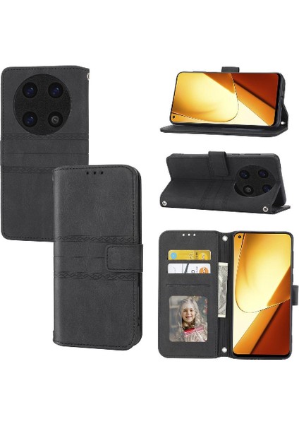 Mays Home1 Huawei Mate 60 Pro Artı Pu Deri Cüzdan Kılıf Kickstand Için Flip Case (Yurt Dışından)