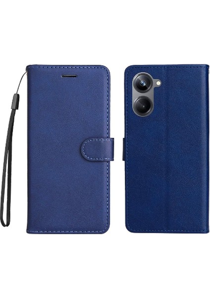 Realme 10 Pro 5g Için Flip Case Yüksek Kaliteli Deri Iş Cüzdan Telefon (Yurt Dışından)