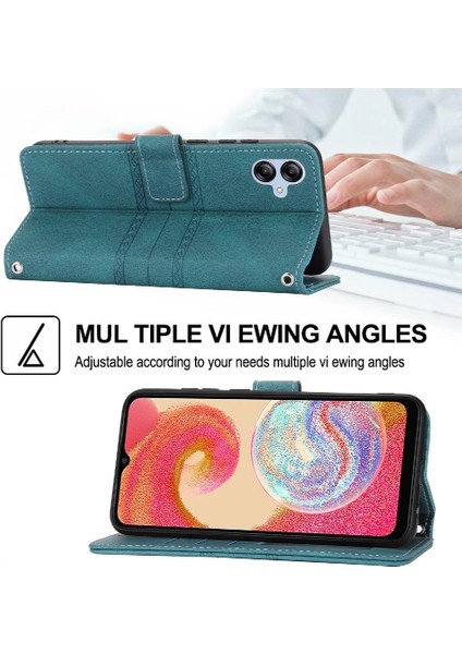 Mays Home1 Samsung Galaxy A05 Darbeye Koruyucu Manyetik Kapatma Pu Için Flip Case (Yurt Dışından)