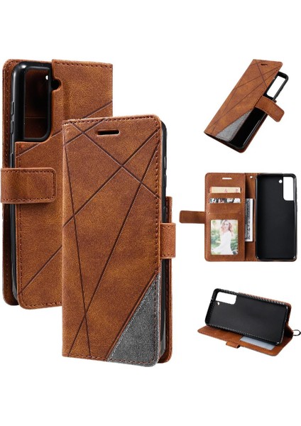 Samsung Galaxy S21 Kart Tutucu Için Kickstand Manyetik Cüzdan Flip Pu (Yurt Dışından) indirimleri