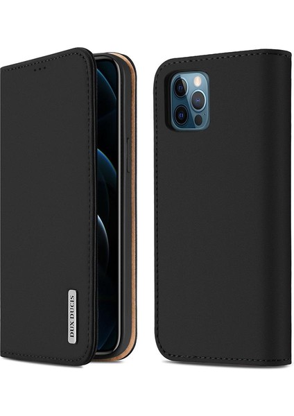 Dux Duduiphone 12 Için Kılıf Pro Max Deri Kılıf Premium Deri Kapak (Yurt Dışından)