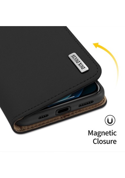 Dux Duduiphone 12 Için Kılıf Pro Max Deri Kılıf Premium Deri Kapak (Yurt Dışından)