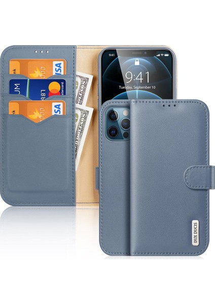 Dux Duduiphone 12 Pro Max Premium Deri Kılıf Kılıf (Yurt Dışından)