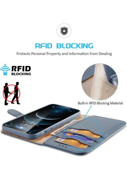 Dux Duduiphone 12 Pro Max Premium Deri Kılıf Kılıf (Yurt Dışından)