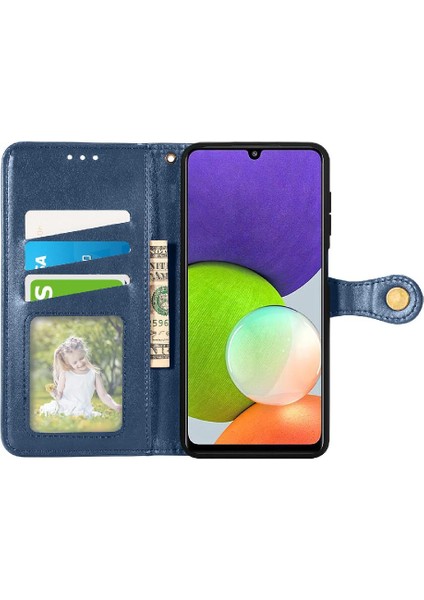 Samsung Galaxy A22 4g Cüzdan Fonksiyonu Için Kılıf Deri Kılıf Moda Çevir (Yurt Dışından) fırsatları