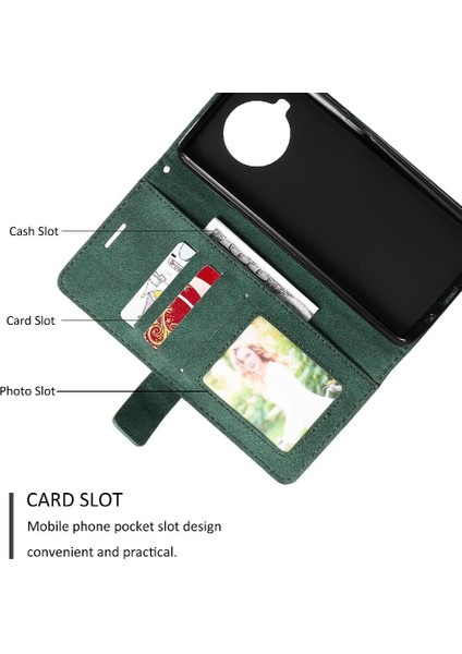 Xiaomi 10T Lite Için Pu Deri Cüzdan Çevir Folio Darbeye Kart (Yurt Dışından) modelleri